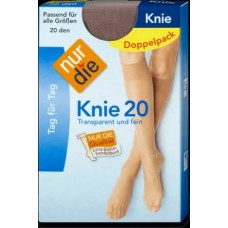 Набір гольфів Nur Die 20 Den 2 пари one size Мокко (621802)