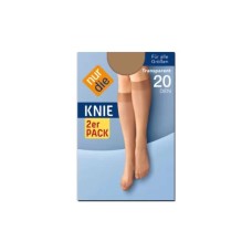 Набір гольфів Nur Die 20 Den 2 пари one size Темний тілесний (621802)