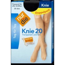 Набір гольфів Nur Die 20 Den 2 пари one size Темний сірий (621802)