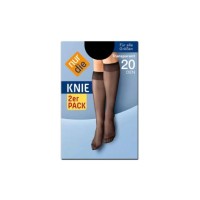 Набір гольфів Nur Die 20 Den 2 пари one size Чорний (621802)