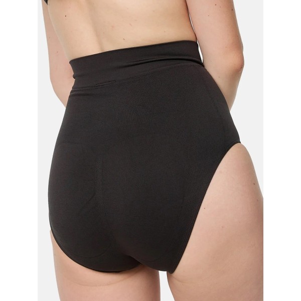 Женские трусики Nur Die моделирующие бесшовные Maxi р. 48-50 (XL) Черные (812565)