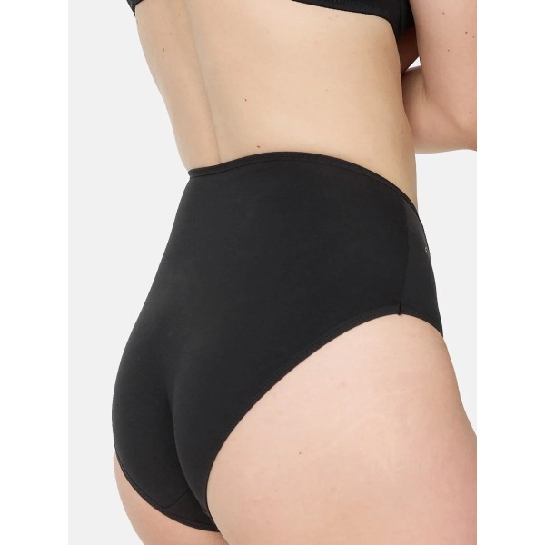 Женские трусики Nur Die хлопковые формирующие Formslip р. 48-50 (XL) Черные (812561)