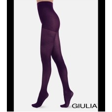 Колготки Giulia Tracery 90 plum-2