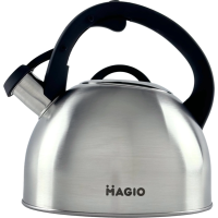 Чайник Magio MG-1192 2.5 л зі свистком Чорний