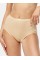Женские трусики слипы Nur Die хлопчатобумажные Maxi Komfort р. 40-42 (M) Бежевые (812010)