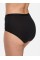 Женские трусики слипы Nur Die хлопчатобумажные Maxi Komfort р. 40-42 (M) Черные (812010)