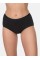 Женские трусики слипы Nur Die хлопчатобумажные Maxi Komfort р. 48-50 (XL) Черные (812010)