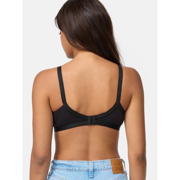 Бюстгалтер Nur Die без косточек Comfort BH без Push-up р. 85D Черный (835053)