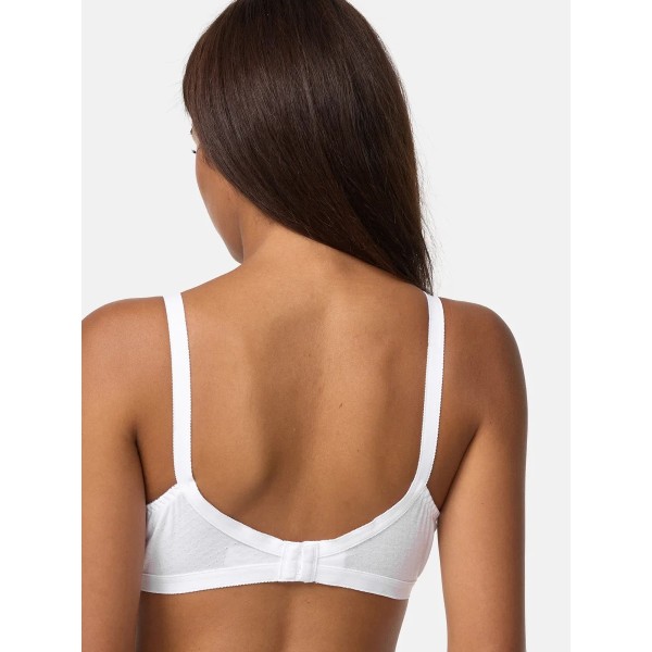Бюстгалтер Nur Die без косточек Comfort BH без Push-up р. 80B Белый (835053)