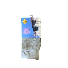 Жіночі легінси Nur Die бавовняні Trend leggings 40-44 (M) Світло-сірі (711011)