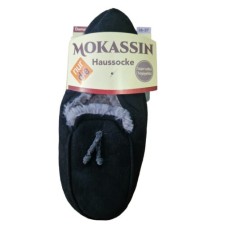 Жіночі домашні капці-мокасини Nur Die Mokassin р.36-37 Чорні (498801)