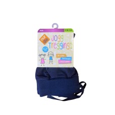 Дитячі легінси для дівчинки Nur Die Jogg treggings Kids еластичні 110-116 см Темно-сині (495310)