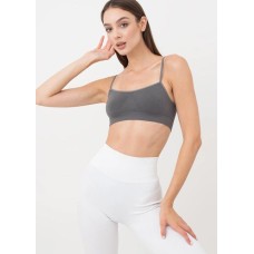 Бюстгальтер-топ GIULIA безшовний на тонких бретелях CAMI TOP (poppy seed-L/XL)