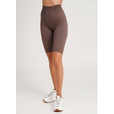 Велосипедки в рубчик GIULIA TRACKS RIB deep taupe One Size (без упаковки)