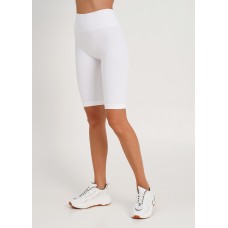 Велосипедки в рубчик GIULIA TRACKS RIB white One Size (без упаковки)