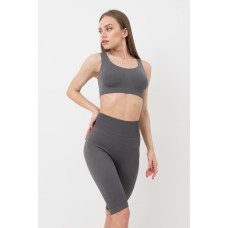 Велосипедки в рубчик GIULIA TRACKS RIB SHAPE (poppy seed-L/XL)
