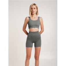 Шорти Giulia SHORTS RIB SHAPE poppy seed-L/XL