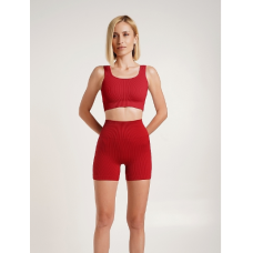 Шорти Giulia SHORTS RIB SHAPE winery-S/M