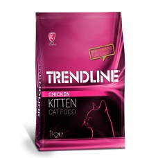 Повноцінний та збалансований сухий корм для кошенят з куркою Trendline 1 кг