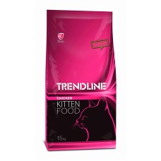 Повноцінний та збалансований сухий корм для кошенят з куркою Trendline 15 кг