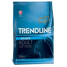 Повноцінний та збалансований сухий корм для котів з лососемTrendline 1 кг