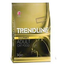 Повноцінний та збалансований сухий корм для котів Гурме з куркоюTrendline 1 кг