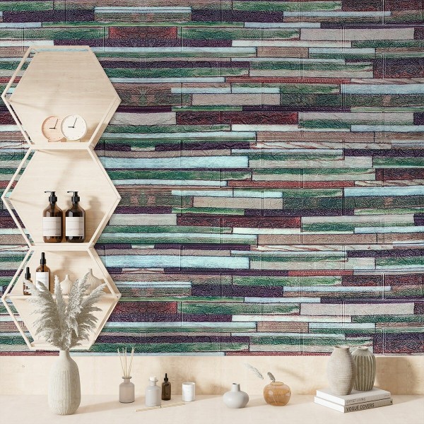 Панель стеновая 3D 700*770*6mm MIX (D) SW-00001799