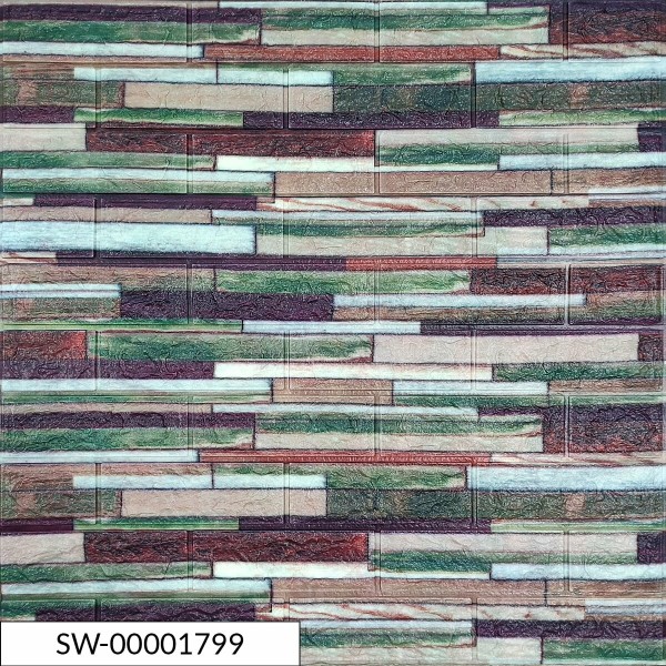 Панель стеновая 3D 700*770*6mm MIX (D) SW-00001799