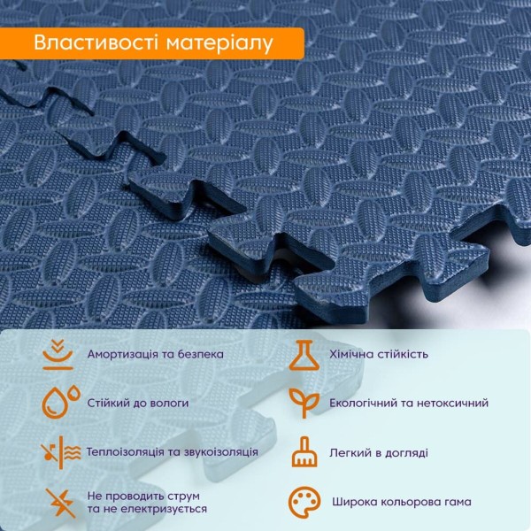 Напольное покрытие BLUE 60*60cm*1cm (D) SW-00001806