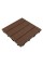 Композитна плитка WPC каштан 30*30CM*2СM (D) SW-00001710