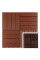Композитная плитка WPC тик 30*30CM*2СM (D) SW-00001712