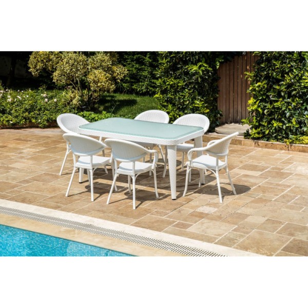 Стол Tilia Osaka 90x150 см ножки пластиковые венге