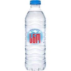 Вода мінеральна негазована SNO 0.5 л пластикова пляшка