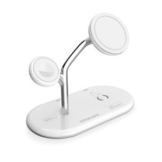 Беспроводная зарядная станция Promate Synergy White (synergy.white)