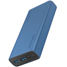 УМБ Bolt-20 20000 mAh 10Вт 2xUSB Blue (bolt-20.blue)