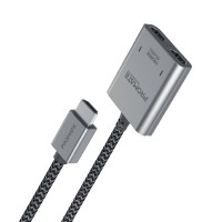 Сплиттер Promate MediaSplit-H2 HDMI to 2xHDMI Black (mediasplit-h2.black)