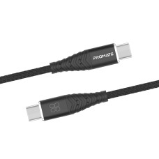 Кабель Promate cCord-2C USB-C to USB-C 3А 1 м Black (ccord-2c.black)
