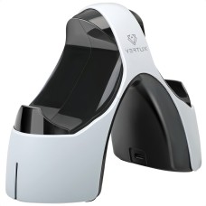 Зарядна станція Vertux DualDock-PS5 для двох геймпадів PlayStation 5 Dualsense White (dualdock-ps5.white)