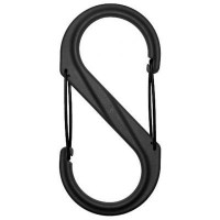 Карабін туристичний Nite ize Plastic Carb S Biner Size 8 NI677 All Black
