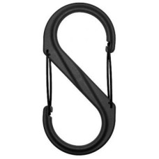 Карабін туристичний Nite ize Plastic Carb S Biner Size 8 NI677 All Black