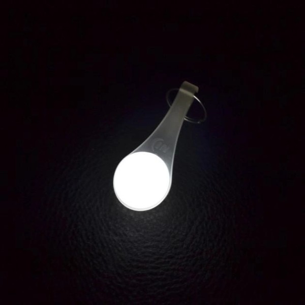 Брелок для ключей светодиодный Nite Ize CarbWhitelRing ЛЕД NI649 White