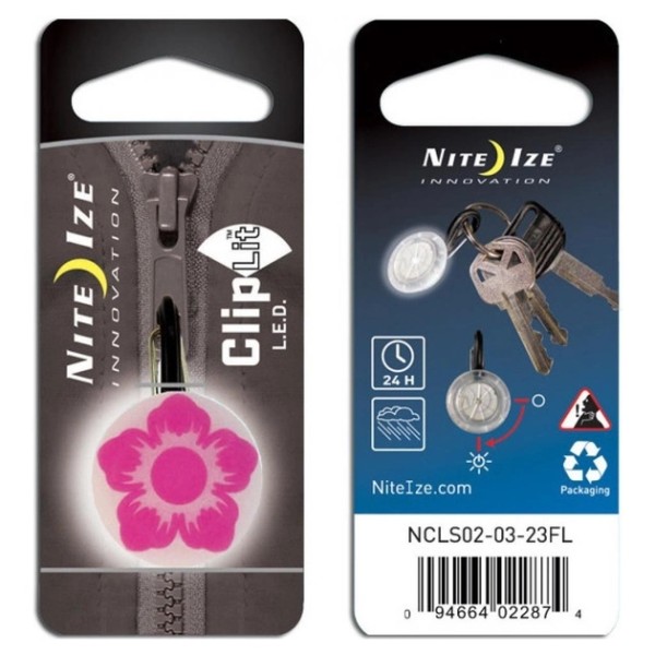 Карабин туристический Nite ize Carb Clip Fucsia S-Biner NI652