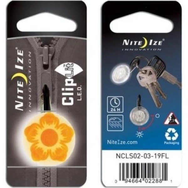 Карабин туристический Nite ize Carb Clip Orange S-Biner NI743