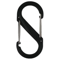 Карабін туристичний Nite ize Plastic Carb S Biner Size 10 NI796 Black