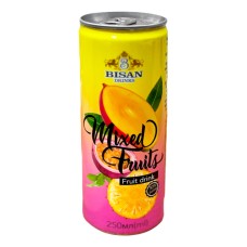Напій безалкогольний соковмісний BISAN MIXED FRUIT 250 мл