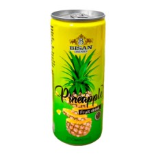 Напій безалкогольний соковмісний BISAN PINEAPPLE 250 мл