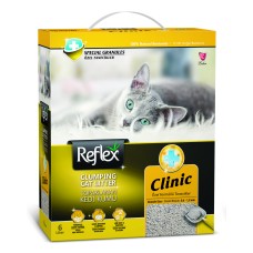 Бентонитовый наполнитель для кошек свежий аромат CLINIC Reflex 6 л