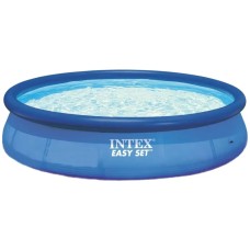Бассейн семейный "Easy Set" INTEX 28158 семейный, 457х84 см, с картриджным фильтром (220-240V)