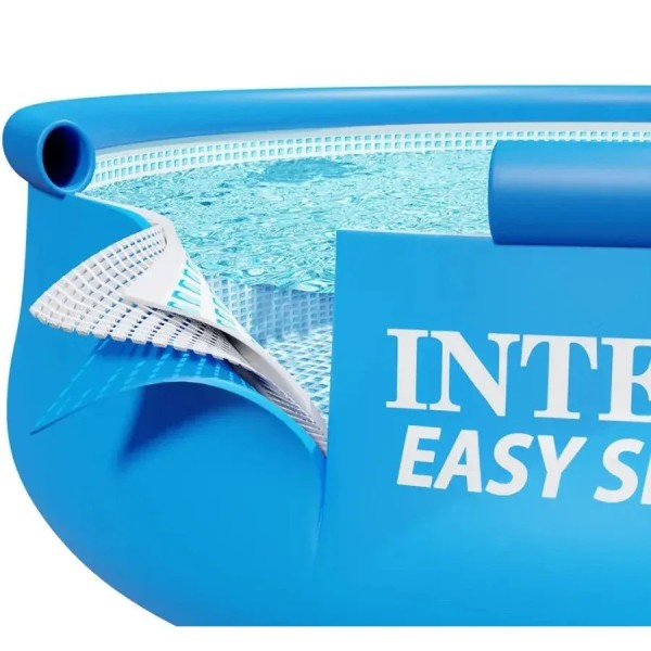 Бассейн семейный "Easy Set" INTEX 28158 семейный, 457х84 см, с картриджным фильтром (220-240V)