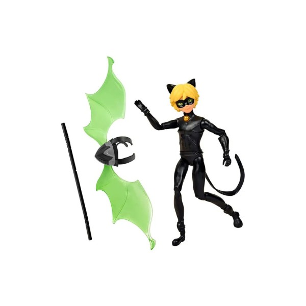 Лялька-хлопчик "Леді Баг і Супер-Кіт" Супер-Кіт Miraculous 50403, 13 см з аксесуарами